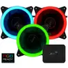 Image de Aerocool Rev RGB Pro Boitier PC Ventilateur 12 cm Noir - Neuf