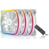 Image de Enermax SquA RGB White Boitier PC Ventilateur 12 cm Blanc - Neuf