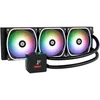 Image de Aquafusion II ELC-AQFS360-SQA Processeur ARGB AIO 360 mm Dual Chamber TDP 370W+ Intel LGA 1851/1700/115x/2066 AMD AM5/AM4 Affichage numérique 3 ventilateurs SquA RGB ADV 120 PWM - Neuf