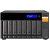 Image de QNAP TL-D800S Boîtier de disques de stockage Boîtier disque dur/SSD Noir, Gris 2.5/3.5 - Neuf