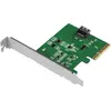 Image de ICY Dock MB408A5 MCIO 4i to PCle 5.0 x4 PCle Adapter with Redriver