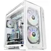 Image de Thermaltake View 51 TG ARGB Snow, Tour Midi, PC, Blanc, ATX, EATX, micro ATX, Mini-ITX, Acier, Gaming