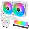 Image de THERMALTAKE Floe RC 240 CPU & Memory AIO Snow Edition - Neuf
