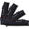 Image de G.Skill Ripjaws V - DDR4 - 32 GB: 4 x 8 GB - DIMM 288-PIN - 4000 MHz / PC4-32000 - CL18 - 1.35 V - ungepuffert - non-ECC - Classic Black (F4-4000C18Q-32GVK)