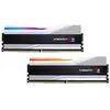 Image de G.Skill Trident Z5 RGB - DDR5 - Kit - 32 Go : 2 x 16 Go - DIMM 288-PIN - 6000 MHz / PC5-48000 - CL32 - 1,35 V - non tamponné - non-ECC - argent métallique