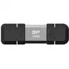 Image de Silicon Power SP128GBUC3C51V1S lecteur USB flash 128 Go USB Type-A / USB Type-C 3.2 Gen 1 (3.1 Gen 1) Noir, Argent - Neuf