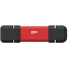 Image de Clé Usb Silicon Power Ds72 250 Go Usb Type-a / Usb Type-c 3.2 Gen 2 (3.1 Gen 2) Rouge
