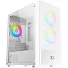Image de Xigmatek Boitier Mini Tour Micro ATX Oreo RGB avec panneau vitré (Blanc) - Neuf