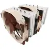 Image de Noctua NH-D15 système de refroidissement d'ordinateur Processeur Refroidisseur 14 cm Beige, Marron, Acier - Neuf