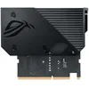 Image de ASUS ROG Crosshair VIII Impact - Carte mère - ATX - Socket AM4 - Chipsatz AMD X570 - USB-C Gen2, USB 3.2 Gen 1, USB 3.2 Gen 2 - Gigabit LAN, 2.5 Gigabit LAN - HD Audio (8-Kanal)