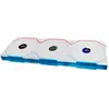 Image de Lot de 3 Ventilateurs de boitier Lian Li Uni Fan TL Wireless LCD RGB - 12cm (Blanc) #4POURCENT