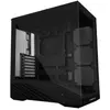 Image de Lian Li Vector V100, Midi Tower, PC, Noir, Transparent, ATX, EATX, Micro ATX, Mini-ITX, Plastique, Acier, Verre trempé, Lecture