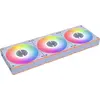Image de Lot de 3 Ventilateurs de boitier Lian Li Uni Fan CL Wireless RGB - 12cm (Blanc) #4POURCENT