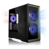 Image de Boitier Mini Tour Micro ATX Lian Li Vector V150 RGB avec panneaux vitrés (Noir) #4POURCENT