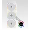 Image de Kit Watercooling AIO Lian Li HydroShift II LCD-C 360TL Flex RGB - 360mm (Blanc) #4POURCENT