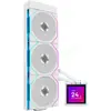 Image de Kit Watercooling AIO Lian Li HydroShift II LCD-S 360TL Flex RGB - 360mm (Blanc) #4POURCENT