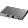 Image de Zyxel GS1350-18HP - Commutateur - Smart - 16 x 10/100/1000 (PoE+) + 2 x Combo Gigabit Ethernet/Gigabit SFP - Desktop - PoE+ (250 W) (GS1350-18HP-EU0101F)