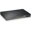 Image de Zyxel GS2220-28HP-EU0101F commutateur réseau Géré L2 Gigabit Ethernet (10/100/1000) Connexion Ethernet, supportant l'alimentation via ce port (PoE) Noir - Neuf