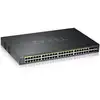 Image de Zyxel GS2220-50HP-EU0101F commutateur réseau Géré L2 Gigabit Ethernet (10/100/1000) Connexion Ethernet, supportant l'alimentation via ce port (PoE) Noir - Neuf