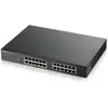 Image de Zyxel GS1900-24EP Géré L2 Gigabit Ethernet (10/100/1000) Connexion Ethernet, supportant l'alimentation via ce port (PoE) Noir - Neuf
