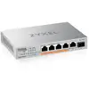 Image de Zyxel XMG-105HP Non-géré 2.5G Ethernet (100/1000/2500) Connexion Ethernet, supportant l'alimentation via ce port (PoE) Argent - Neuf
