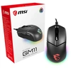 Image de MSI S12-0401650-CLA Maus MSI Clutch GM11 Gaming Maus, Black, USB