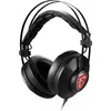 Image de MSI DS502 GAMING HEADSET, Avec fil, Gaming, 20 - 20000 Hz, Casque, Noir, Rouge