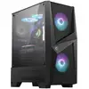 Image de MSI MAG FORGE 100R unité centrale Midi Tower Noir, Transparent - Neuf