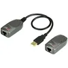 Image de Aten Uce260 Kit Extension Usb 2.0 Gris 60 Mètres