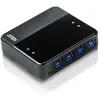 Image de Hub Usb 3.0 Aten Us434 À 4 Ports 5 Gbit/s Noir