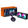 Image de GIGABYTE AORUS WATERFORCE X II 240 Refroidisseur Liquide pour processeur AIO - 2X Ventilateurs ARGB de 120 mm, écran LCD en Couleur, Daisy-Chain, Compatible avec Intel LGA 1851 et AMD AM5 en occasion ou reconditionné