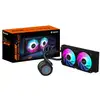Image de GIGABYTE Refroidisseur de CPU liquide AIO AORUS WATERFORCE II 240 2 ventilateurs ARGB 120 mm, mécanisme d interverrouillage cou - Neuf