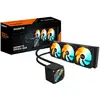 Image de GIGABYTE GAMING 360 Refroidisseur Liquide pour CPU - 3x120 mm Ventilateurs ARGB, Mécanisme d'emboîtement coulissant, DAISY-CHAIN, Compatible Intel LGA 1851 et AMD AM5 - Neuf