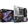 Image de GIGABYTE B760M AORUS ELITE AX Carte Mère - Compatible avec les processeurs Intel Core 14e génération, VRM numérique 12*+1+1 phases, jusqu'à 7800MHz DDR5 (OC), 2x PCIe 4.0 M.2, Wi-Fi 6E, 2.5GbE LAN, USB 3.2 Gen 2 - Neuf