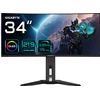Image de GIGABYTE Moniteur de jeu courbé OLED WQHD MO34WQC 34" - 3440 x 1440, 175Hz, 0.03ms, KVM, 250 cd/m², FreeSync Premium Pro, DisplayHDR True Black 400, HDMI 2.1, Displayport 1.4