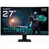Image de GIGABYTE GS27QCA 27 Moniteur Gaming Incurvé QHD - 2560 x 1440, 180Hz, 1ms, 250 cd/m², FreeSync, HDR Ready, HDMI 2.0, DisplayPort 1.4 - Neuf
