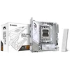 Image de GIGABYTE X870I AORUS PRO ICE Carte mère - Compatible avec les processeurs AMD Ryzen série 9000, VRM 8+2+1 phases, jusqu'à 8400 MHz DDR5 (OC), 1xPCIe 5.0 M.2 + 1xPCIe 4.0 M.2, WI-FI 7, LAN 2,5 GbE, USB 4 - Neuf