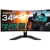 Image de GIGABYTE GS34WQCA Écran Gaming Incurvé 34" WQHD   3440 x 1440, 1500R, 120Hz, 1ms, 300 cd/m², FreeSync Premium, HDR Ready, HDMI 2.0, DisplayPort 1.4