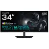 Image de GIGABYTE G34WQC2 Moniteur Gaming Incurvé 34  WQHD - 3440 x 1440, 1500R, 200Hz, 1ms, 450 cd/m², AMD FreeSync Premium, DisplayHDR 400, HDMI 2.0, Displayport 1.4 - Neuf