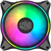 Image de Cooler Master MasterFan MF120 Halo 3in1 Boitier PC Ventilateur 12 cm Noir, Gris - Neuf