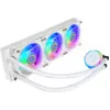 Image de Kit Watercooling AIO Cooler Master MasterLiquid PL-Flux RGB - 360mm (Blanc) #2POURCENT