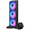 Image de Kit de refroidissement liquide AIO Cooler Master MasterLiquid Atmos II 360 Pixel LED RGB 360 mm Noir - Neuf