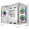Image de Boitier Mini Tour Micro ATX Cooler Master Elite 481 Wood avec panneau vitré (Blanc) #2POURCENT