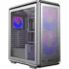Image de Cooler Master MasterFrame 500 Mesh, Midi Tower, PC, Noir, Transparent, EATX, Micro ATX, Mini-DTX, Mini-ITX, SSI CEB, Aluminium, SGCC, Verre trempé, Plus
