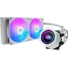 Image de Kit Watercooling AIO Cooler Master MasterLiquid Core Nex RGB - 240mm (Blanc) #2POURCENT