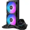 Image de Refroidisseur liquide All-in-One 240mm COOLER MASTER ML Core Nex Digital 240 ARGB double ventilateur 120mm OLED Noir - Neuf