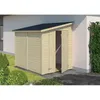 Image de Cabane À Outils Alpholz Mia 3,6 M² Naturel , 16 Mm Épaisseur De Paroi 176 X 226 Cm