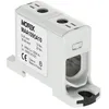 Image de Morek - Bloc De Jonction Alu Cuivre Gris (phase) 6 À 95mm² 1000v Ac/dc - Rail Din