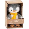 Image de Jouets orange peluche pingouin 18 cm - Milo le pingouin