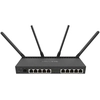 Image de Mikrotik RB4011iGS+5HacQ2HnD-IN routeur sans fil Gigabit Ethernet Bi-bande (2,4 GHz / 5 GHz) Noir - Neuf